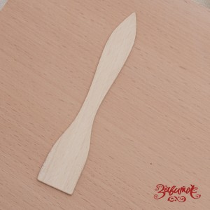 Лопатка деревянная маленькая, 11х2 см - Заготовки для декупажа. Интернет-магазин Завиток